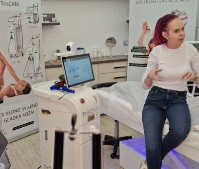 Diodni laser TrisCAM v Beauty baru v Trebnjem
