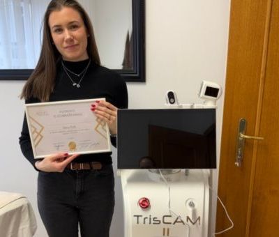 Diodni laser TrisCAM v Luna kozmetičnem studiu iz Ljubljane