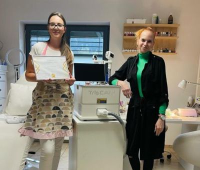 TrisCAM v salonu Sara iz Dravograda